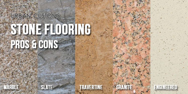 Stone Flooring Pros Cons Tile, Engineered Stone Tile Flooring