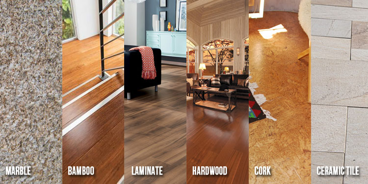 Types Of Flooring For Your Home or Kitchen 2018 - Urban Customs